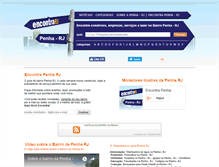 Tablet Screenshot of encontrapenharj.com.br